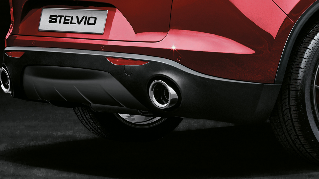 Rear Bumper Insert - Matte Miron Grey